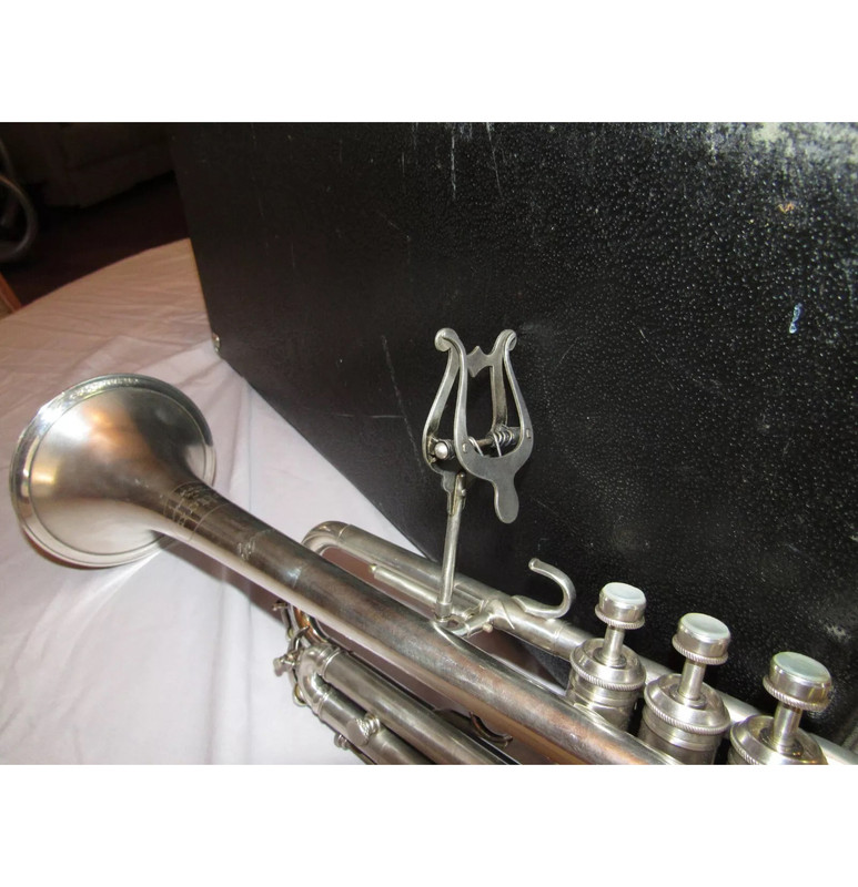 Holton 1936 Model 34 Resotone trumpet sn 119925 (21)