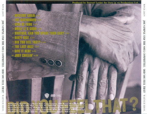 Joe Sample And The Soul Committee - Did You Feel That (1994) [Japan Reissue 2014] Lossless+MP3