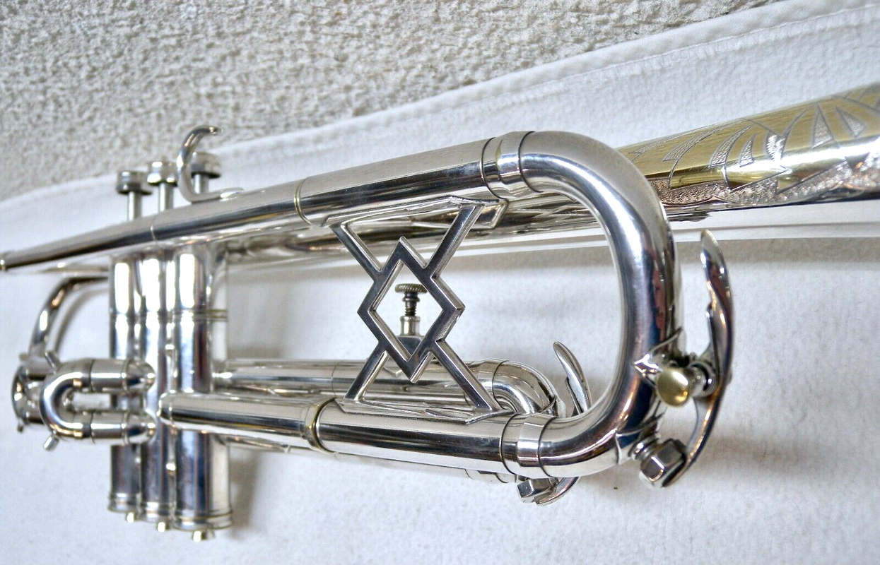 King 1937 Liberty Silvertone trumpet  sn 210902 (3)