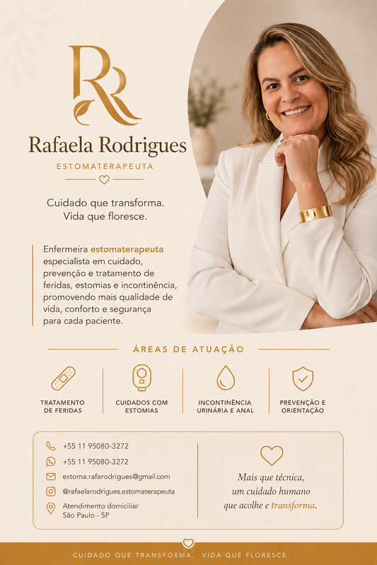Cartão Digital de Apresentação Rafaela Rodrigues