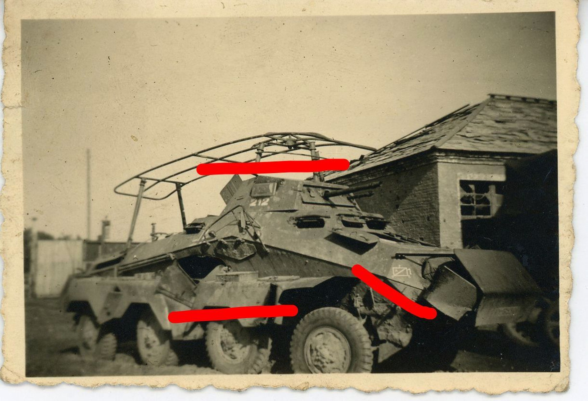 Panzerspähwagen Panzer Tank 8 Rad Polen Russland