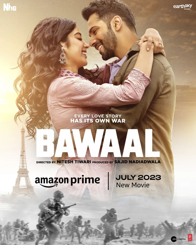 Download Bawaal 2023 WEB-DL Hindi ORG Movie AMZN 1080p | 720p | 480p [300MB] download