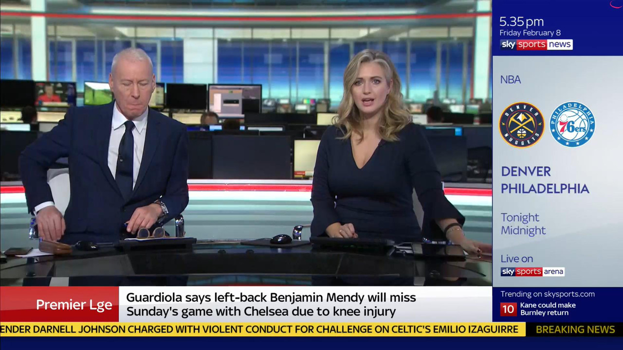 08 February - 17.00.00 - Sky Sports News At 5. A comprehensive r