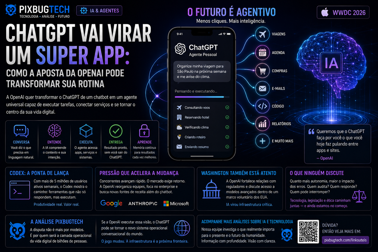 ChatGPT vai virar um sistema operacional? A OpenAI quer muito mais do que um chatbot