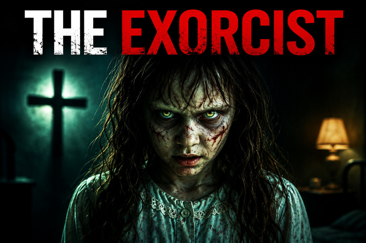 مشهد طرد الأرواح من فيلم The Exorcist
