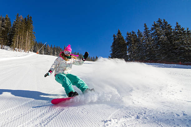 snow boarding