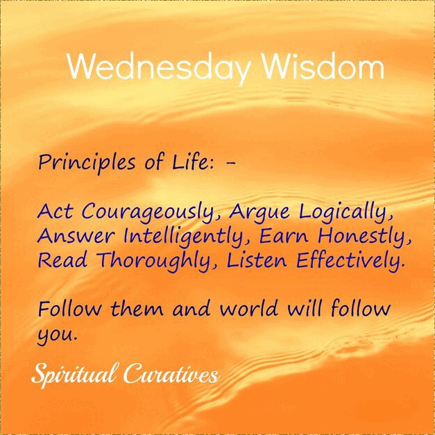 Wednesday-Wisdom