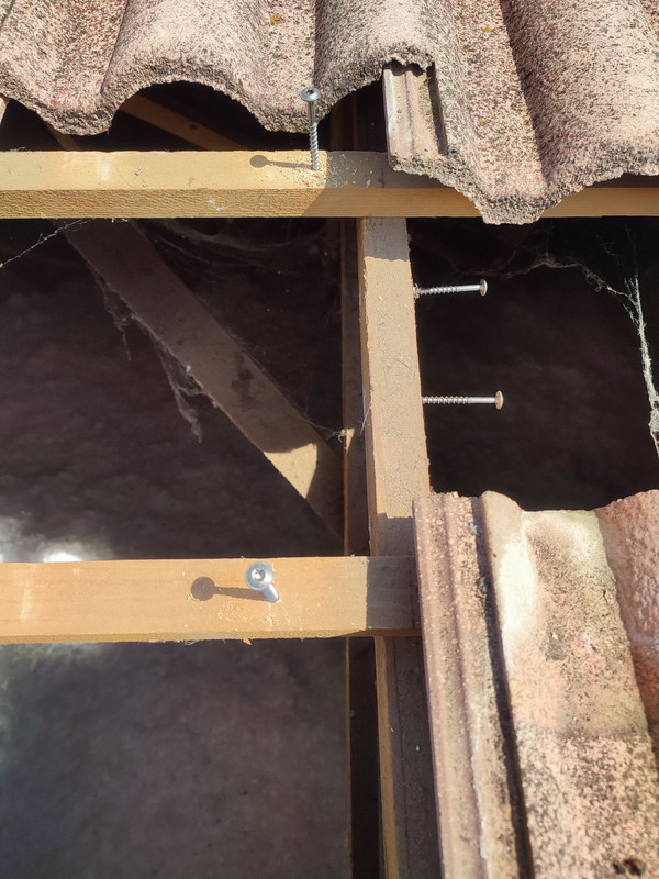 Panneaux - Fixation fermettes (3)