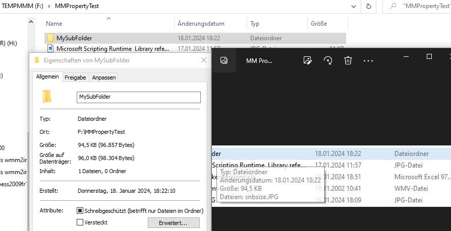 MM  Property Test Folder