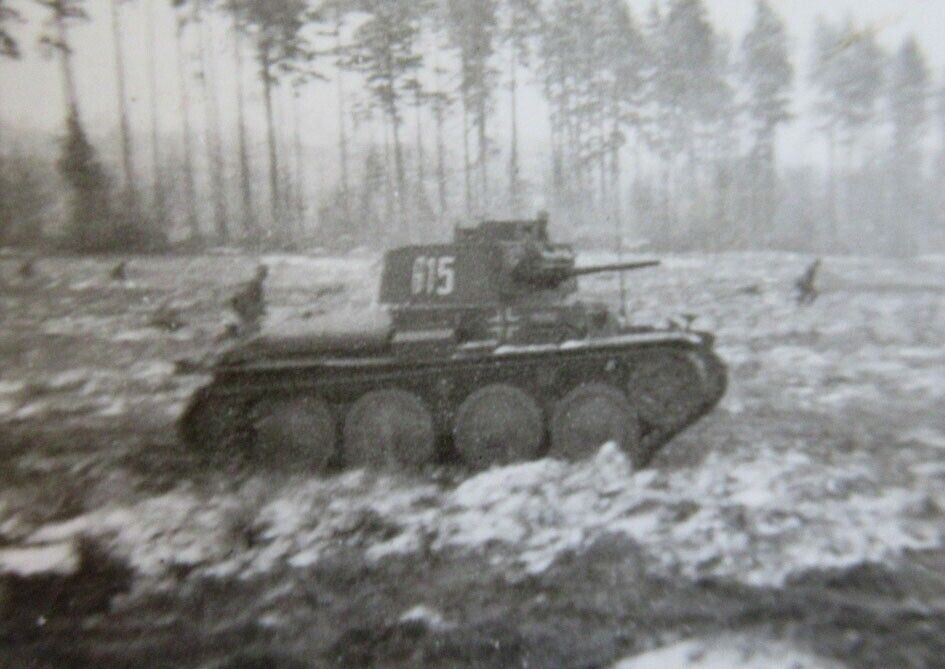 3 alte Foto deutsche Panzer mit Turmnummer 513   514   614 (2)