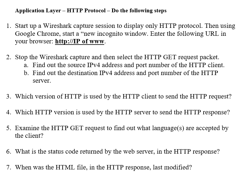 http protocol in which layer
