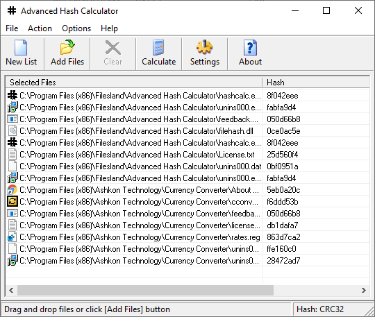 Advanced Hash Calculator v2.68