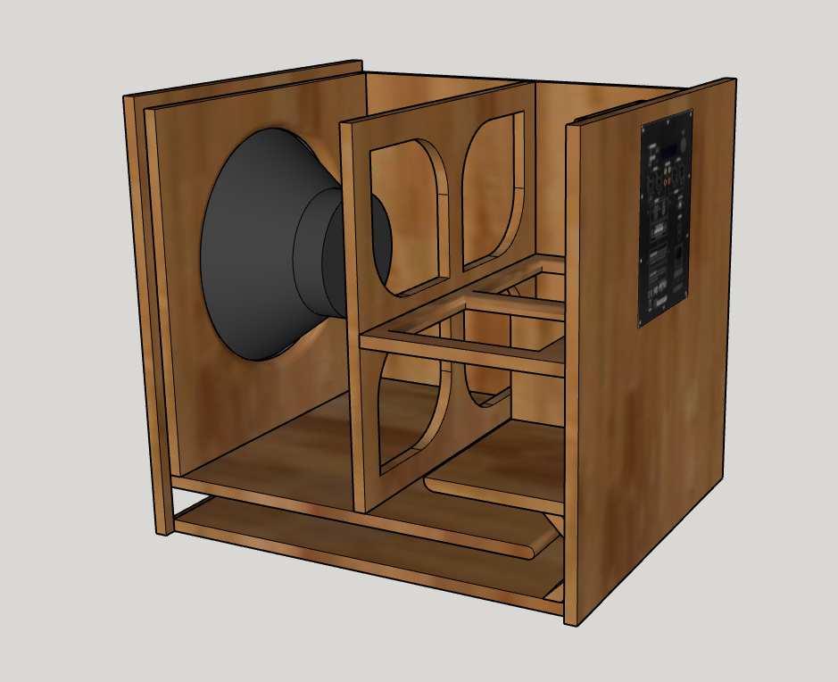 Sub RSS390HF s výstuhama z