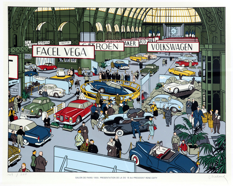 Chaland Salon 1955