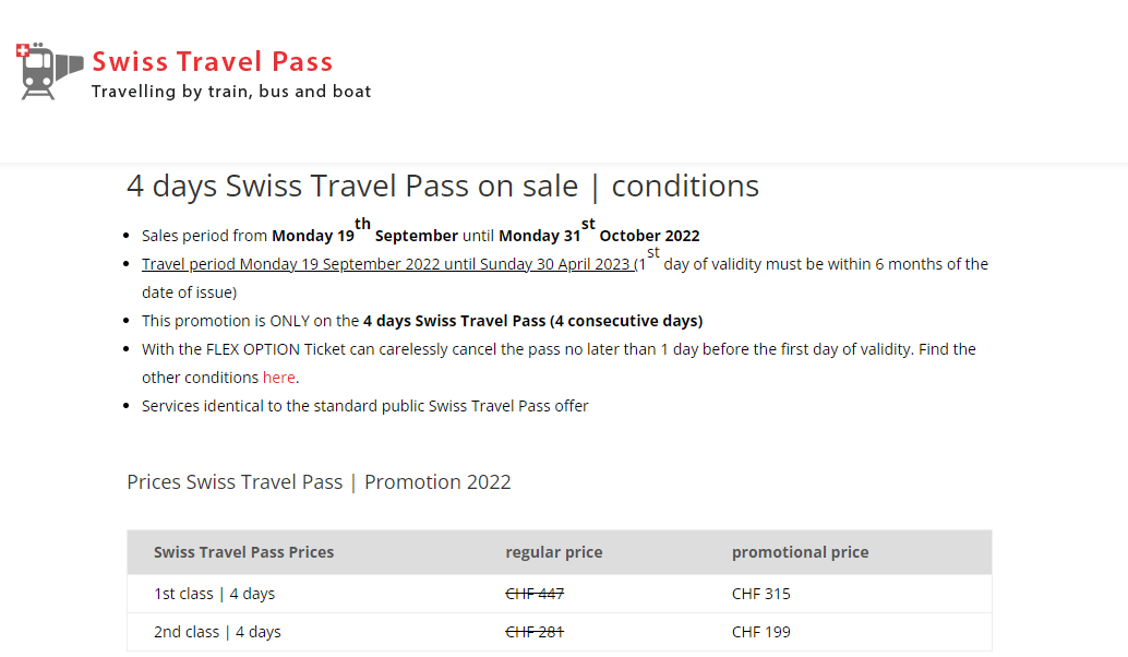 *4 days Swiss Travel Pass on sale* - Swiss Pass, Half Fare card, Pass Berner Oberland - Suiza - Foro Alemania, Austria, Suiza