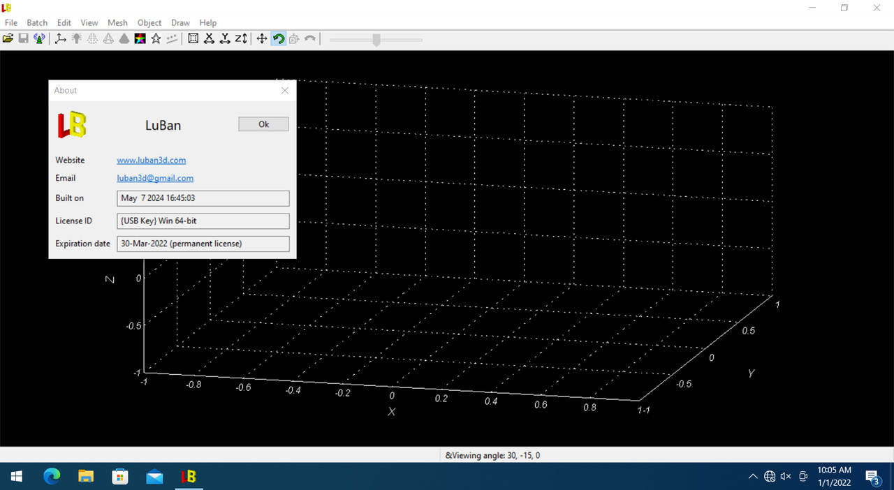 Working with LuBan 3D 07.05.2024 full license