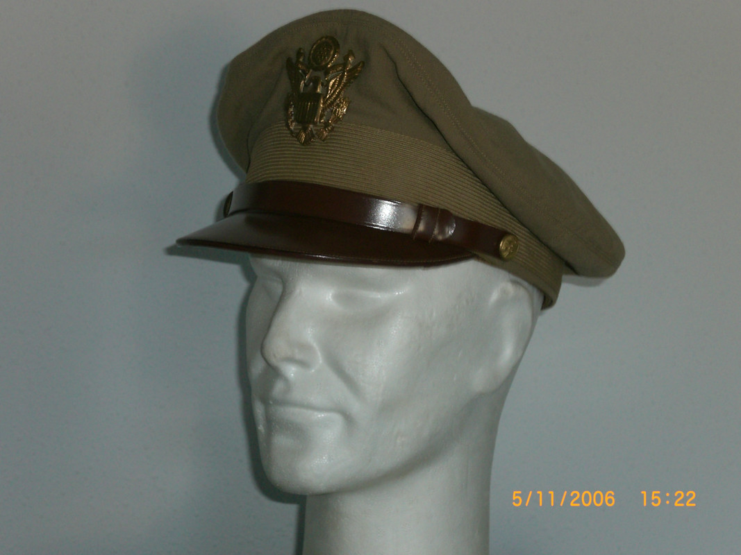 Gorra Oficial Kaki ( T-7 1-4 ) 2-5-1944 - 1-7-1944