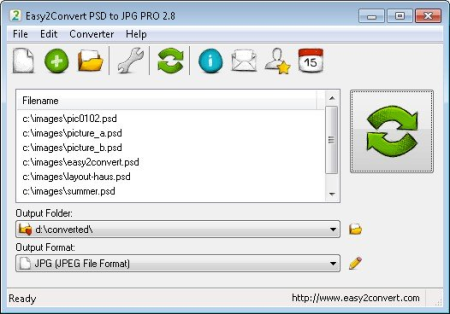 Easy2Convert PSD to JPG Pro 2.8