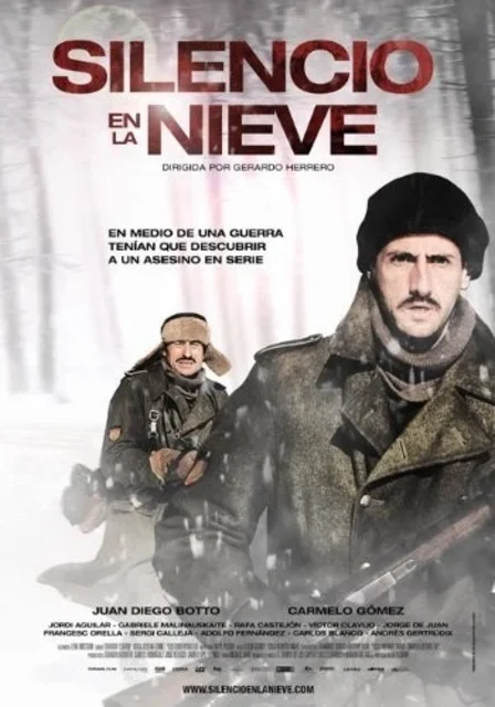 Cartel de Silencio en la Nieve