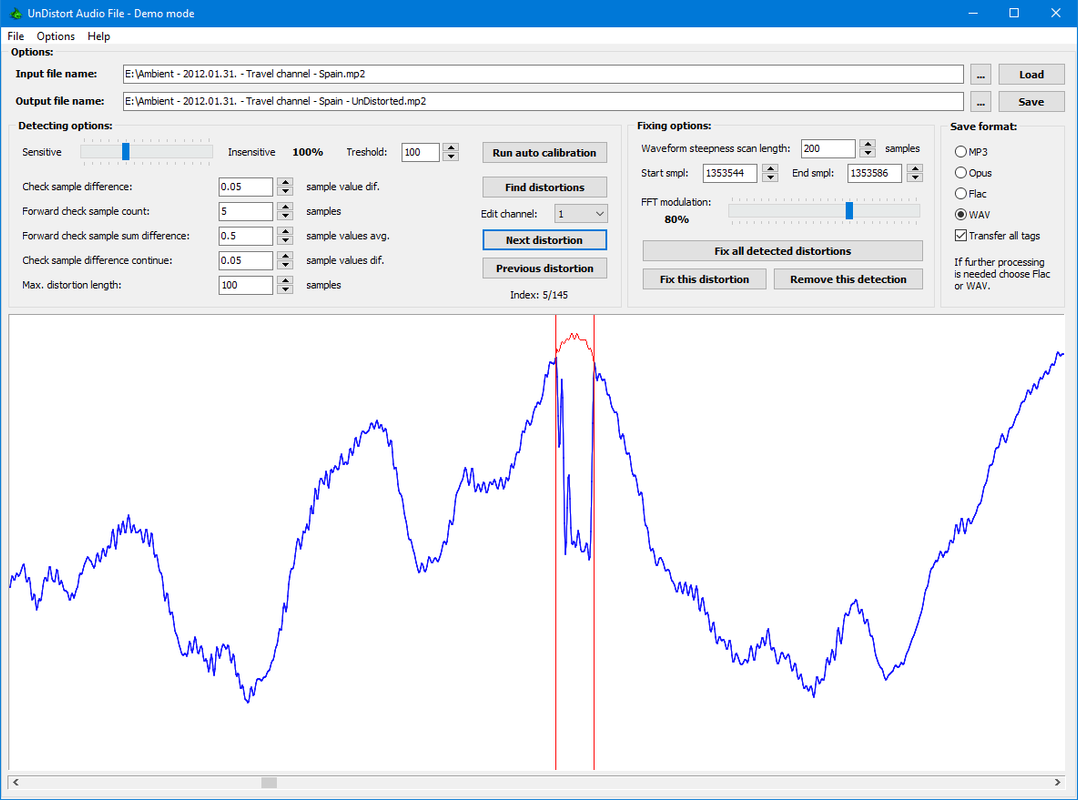 3delite UnDistort Audio File 1.0.28.54