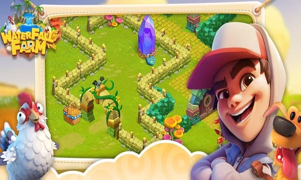 WaterFall Farm Game APK