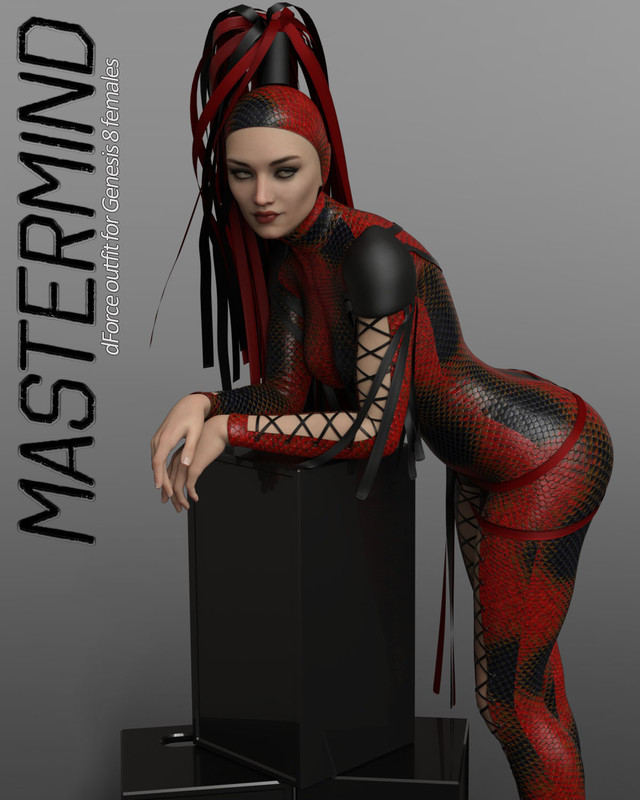 Mastermind dForce Outfit for Genesis 8 Females Mastermind dForce Outfit for Genesis 8 Females