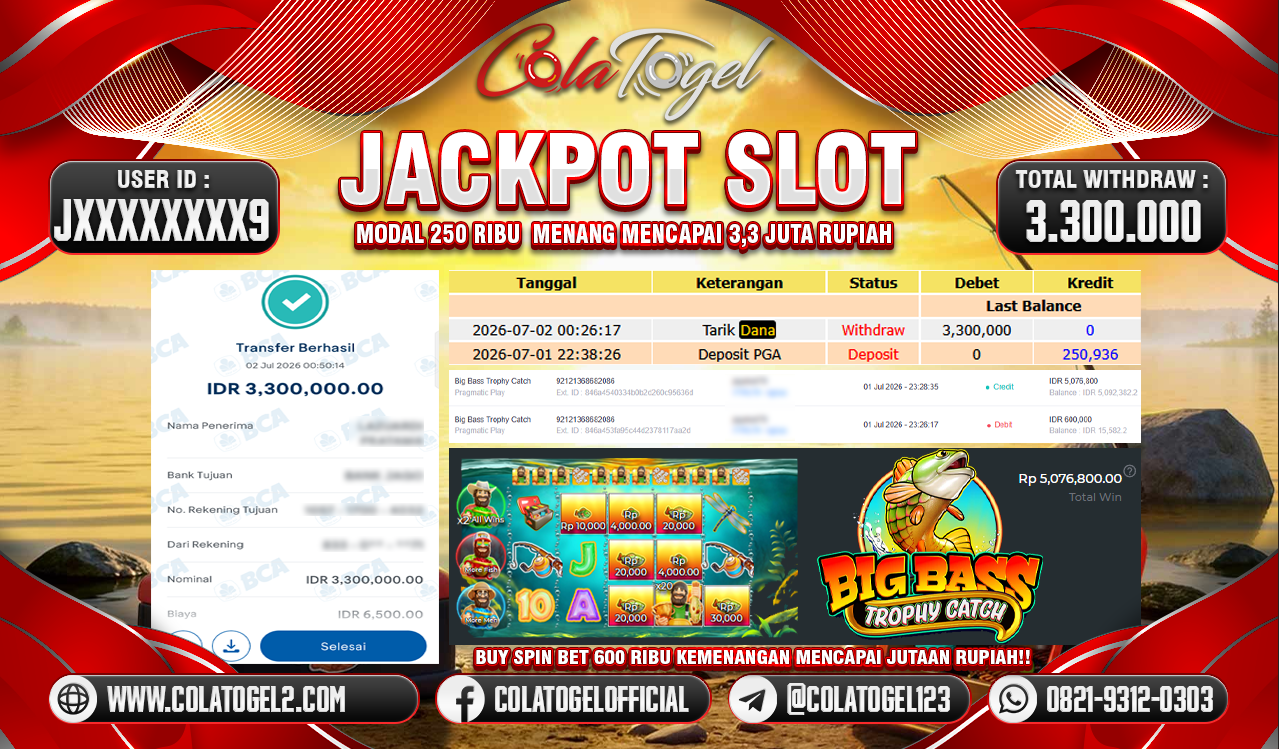 JACKPOT SLOT GACOR!!