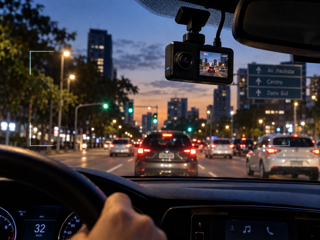 Câmeras veiculares prometem mais segurança, mas escolher uma dashcam exige olhar muito além do 4K