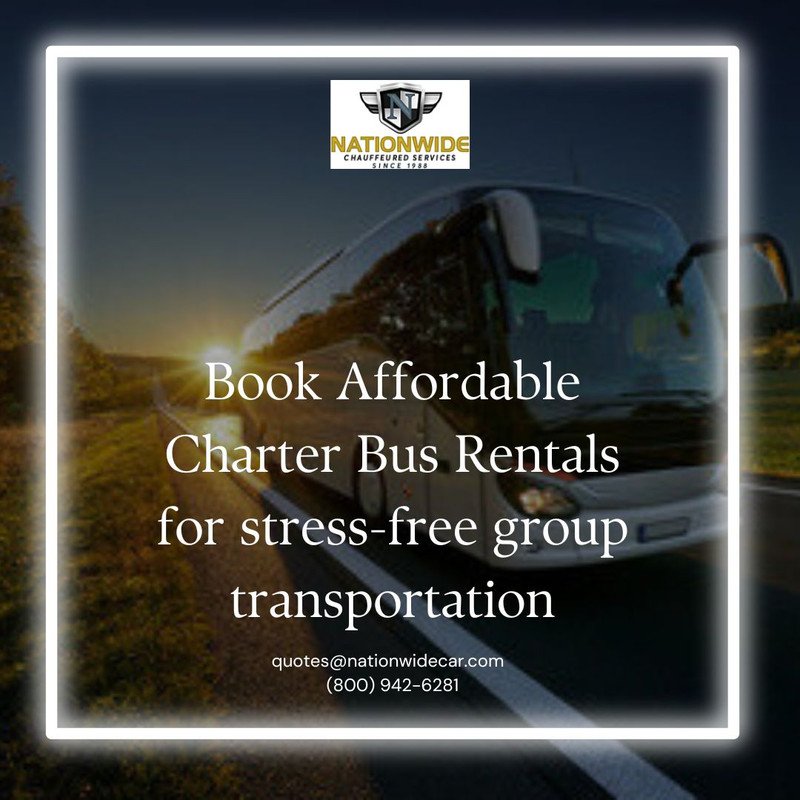 Affordable Charter Bus Rental