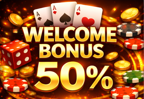 Welcome Bonus 50%