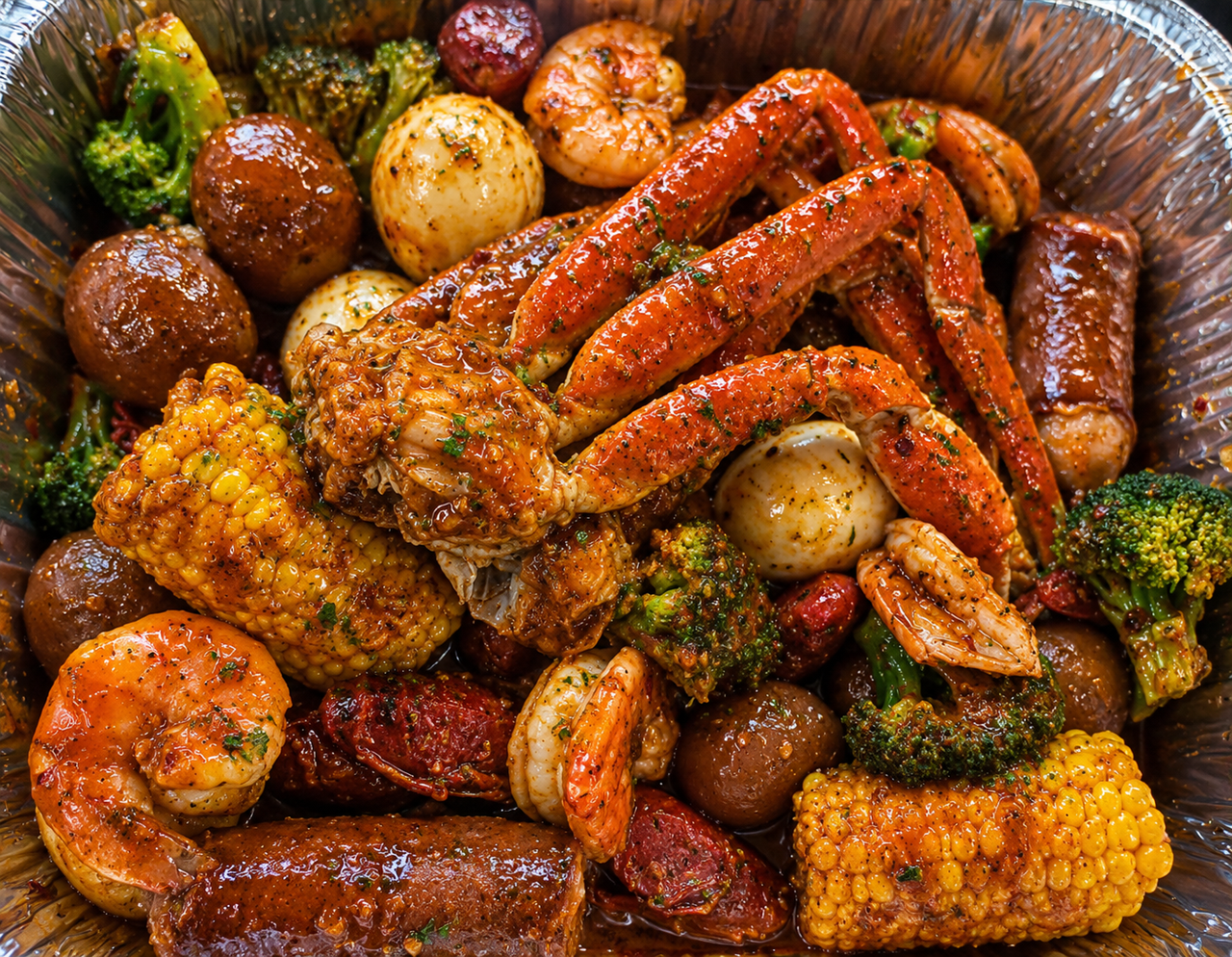 Seafood dish