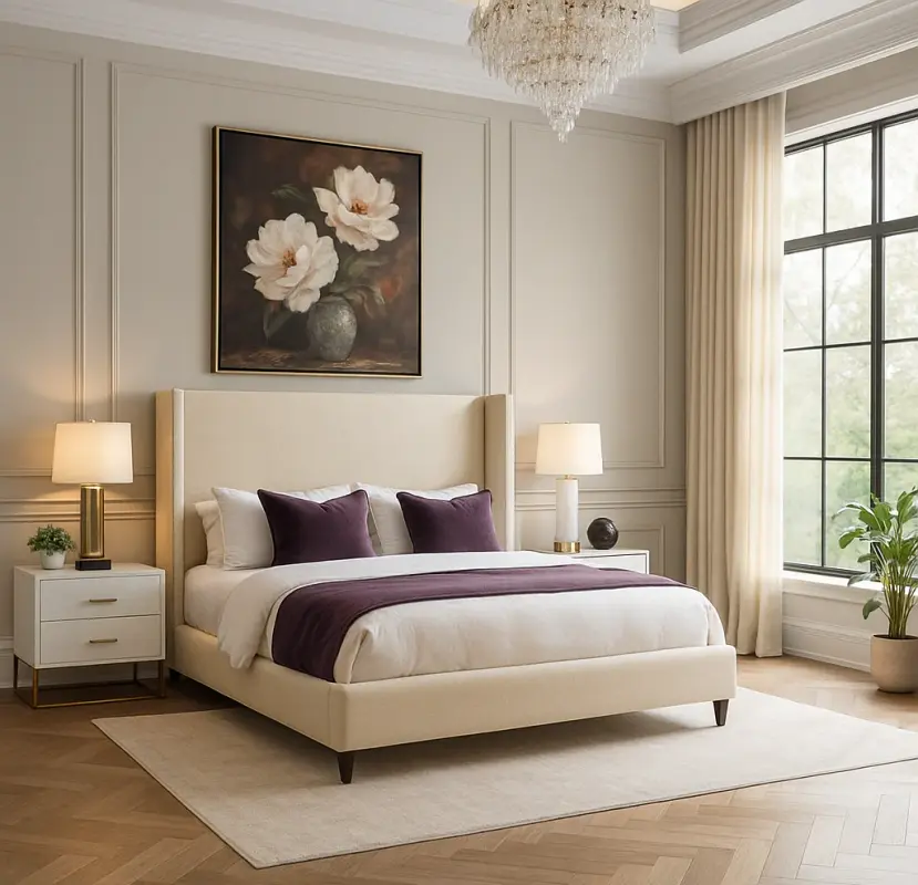Plain Winged Bed
