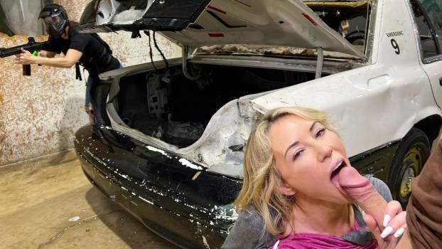 LetsPostIt – Ashley Tee – Painted by the Balls