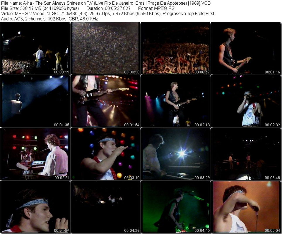 A-ha - The Sun Always Shines on T.V (Live Rio De Janeiro, Brasil Praça Da Apoteose) [1989].VOB_tn