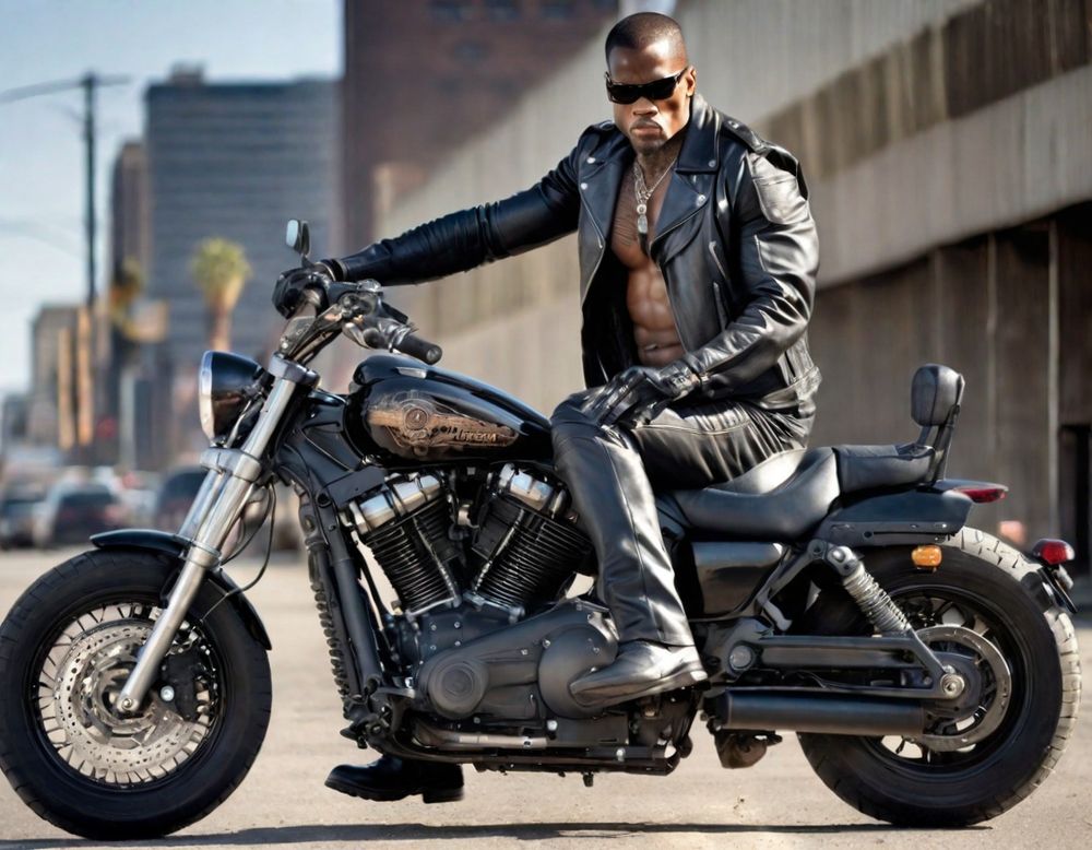 Robin 'Dick' Grayson dressed in full Leather