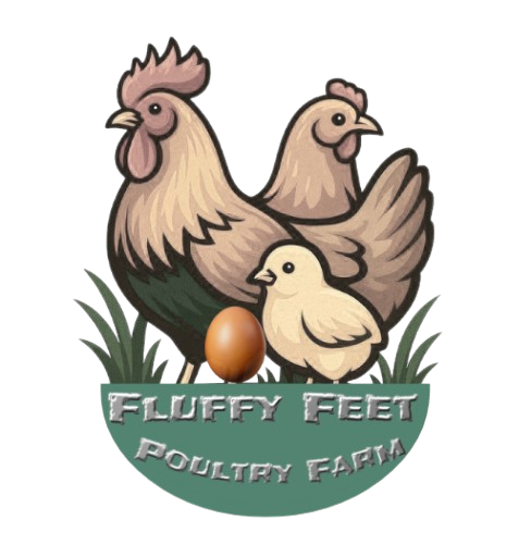 Fluffy Feet Poultry Farm Logo