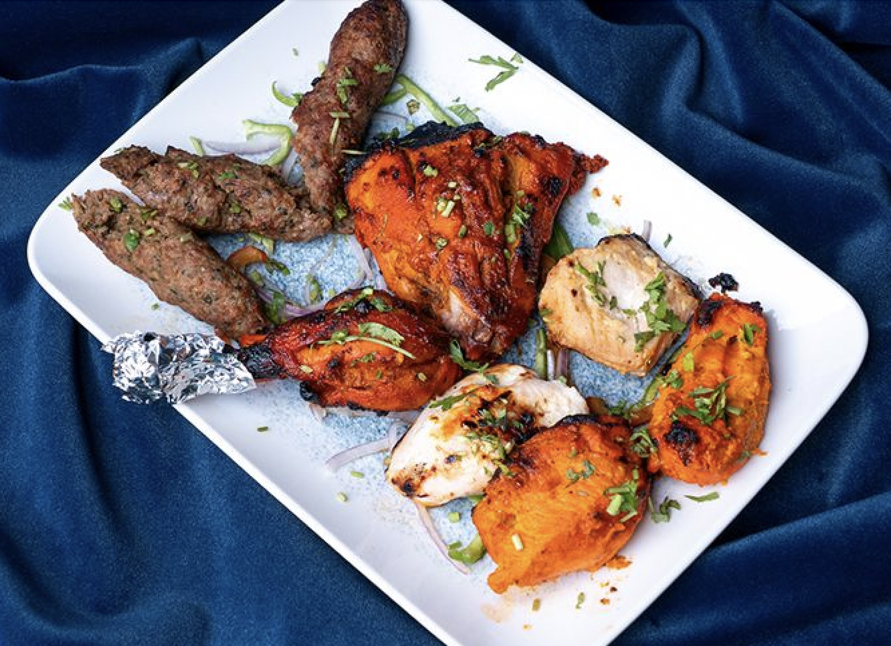 Massala Kebab Platter