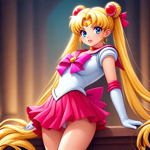 Sailor-Moons-in-very-short-ski-32