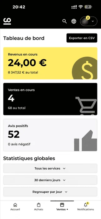Avis client ComeUp Protocol