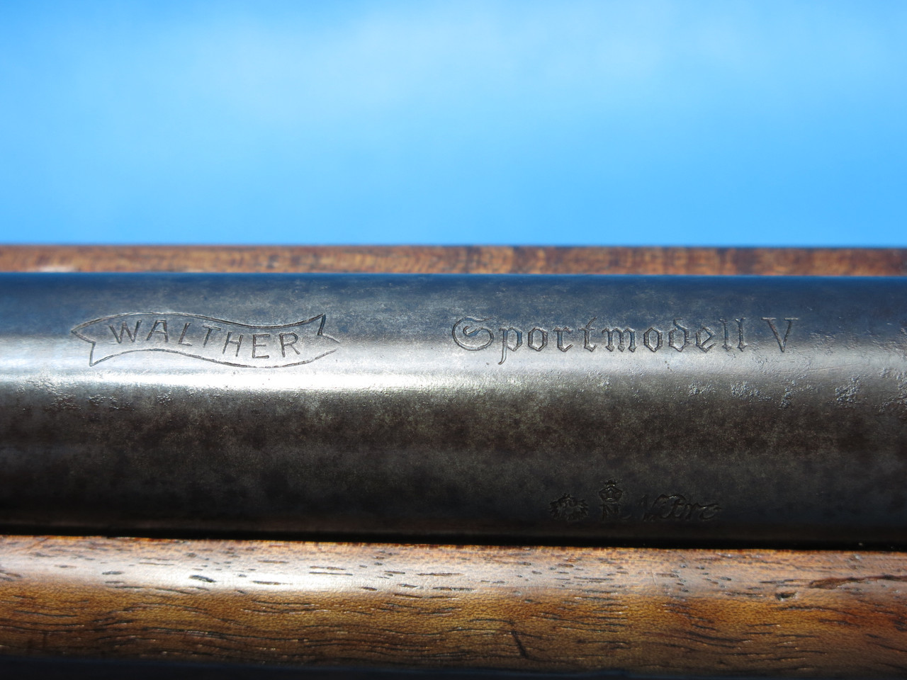 Walther Sportmodell V .22 LR Pre-WWII German Single-Shot Bolt Action Rifle-img-17