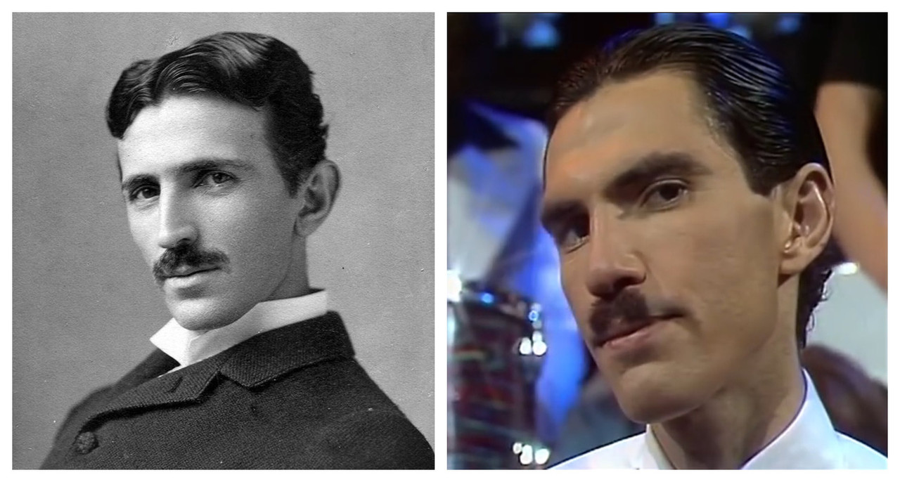 Tesla and Ron Mael both famous for creating sparks