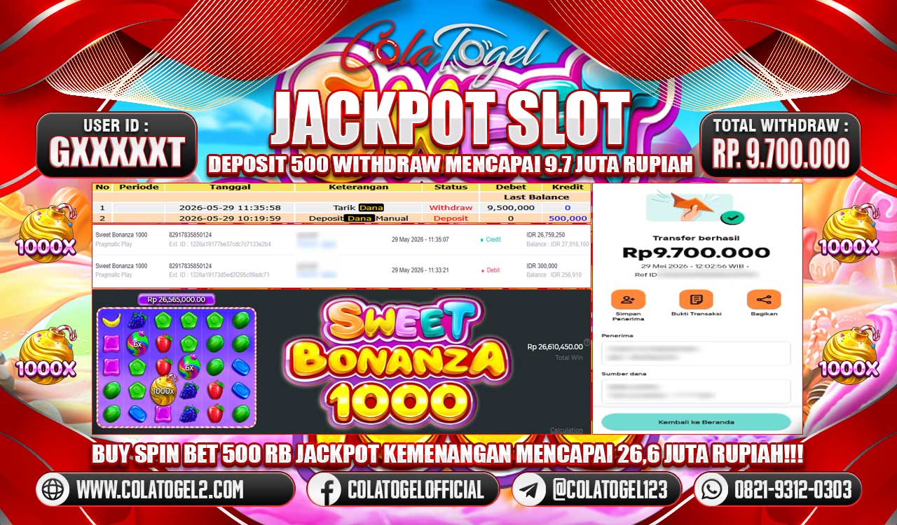 JACKPOT SLOT GACOR!!