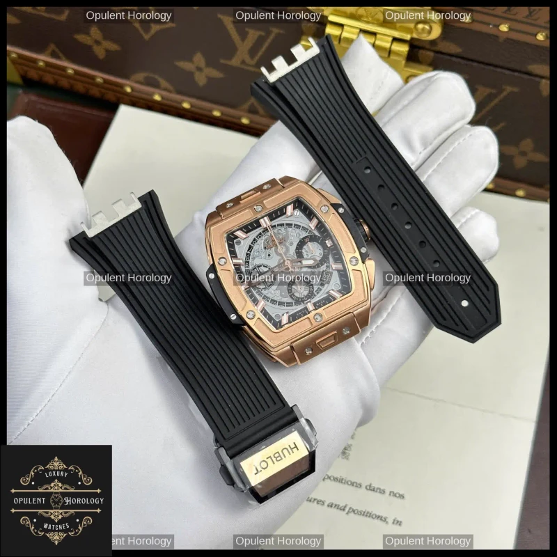 Hublot Spirit of Big Bang – King Gold Grey Dial 42 mm Automatic Chronograph - Super Clone