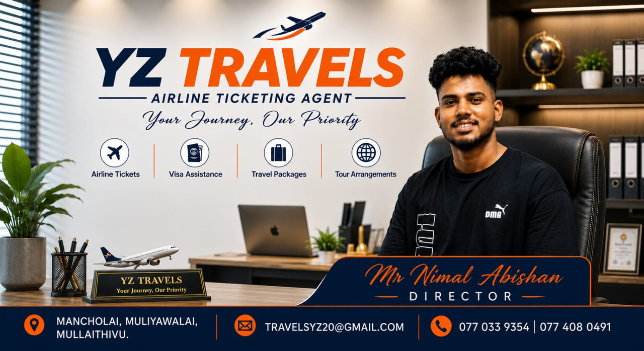 YZ Travels Director - Mr Nimal Abishan