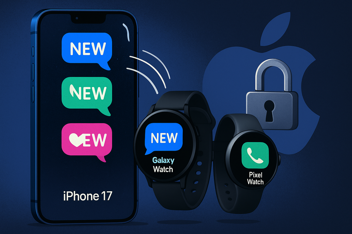 iPhone e Smartwatches: Apple Pode (Finalmente) Jogar Bem com Outras Marcas