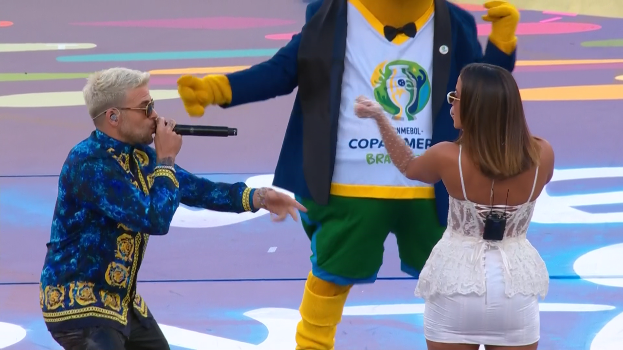 Anitta & Pedro Capó - 2019 Copa América Final,7 July 2019(FEED-1