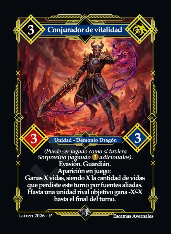 CONJURADOR DE VITALIDAD