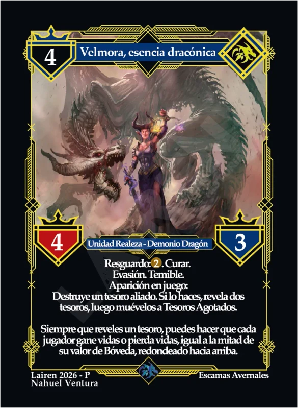 VELMORA, ESENCIA DRACONICA