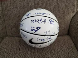 Signed Basketball