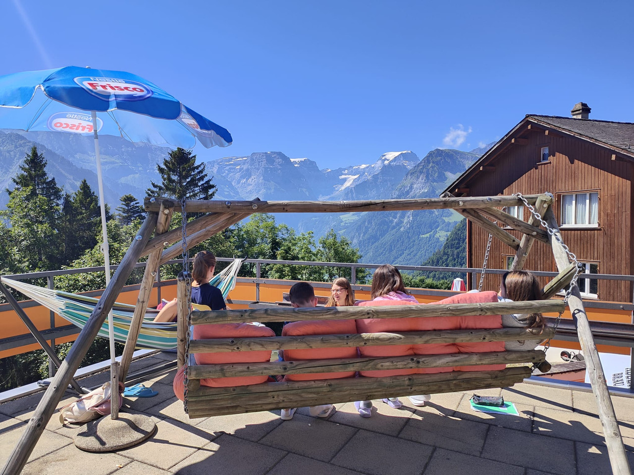 kids in a language camp